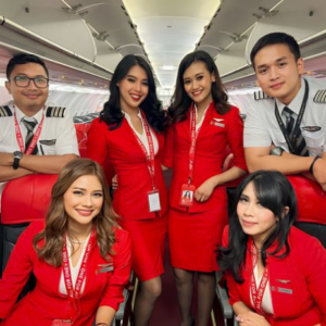 seragam pramugari airasia