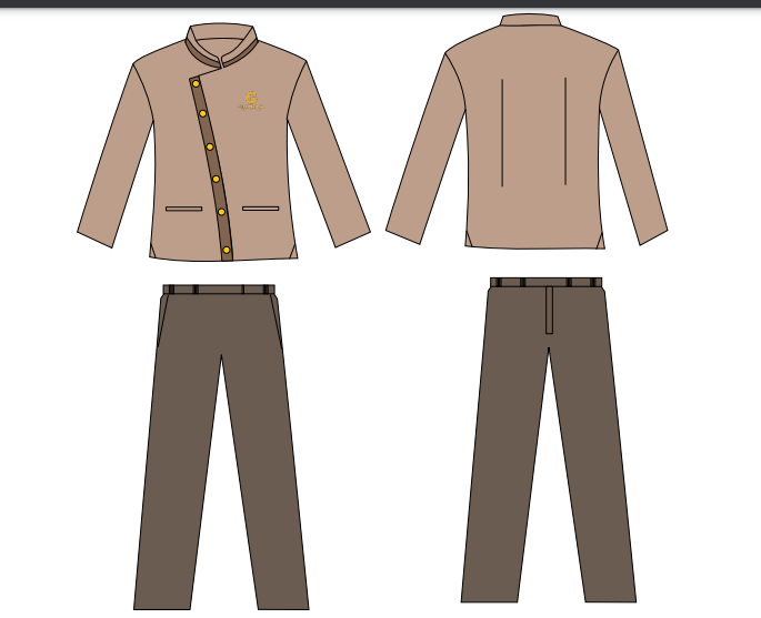 desain seragam glafidsya clinic