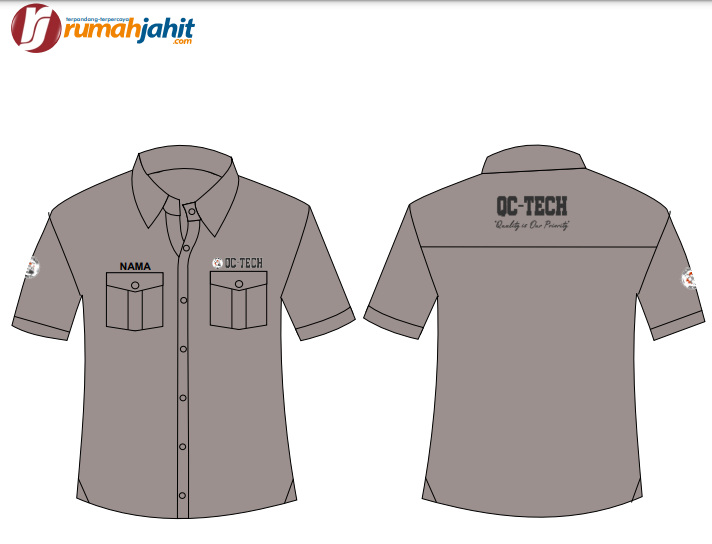 seragam qc tech