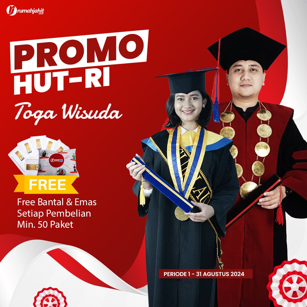 pesan perlengkapan wisuda