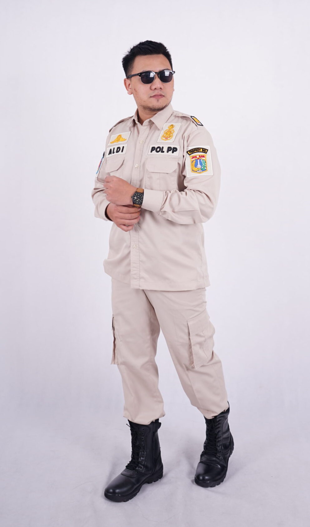 pesan seragam satpol pp