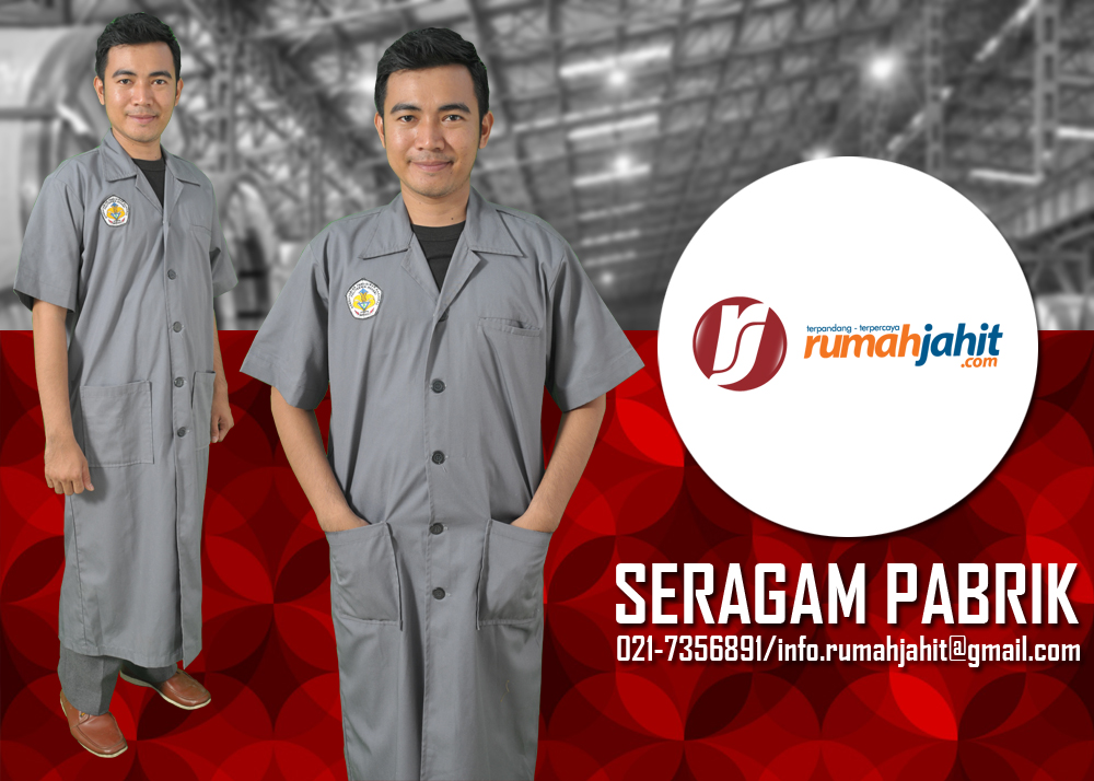 Pesan Seragam Pegawai Pabrik Berkualitas di Tangerang Selatan
