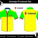 Kemeja PT Indosat Tbk