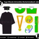 Toga Wisuda Universitas Muhammadiyah Jakarta
