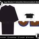 Toga Wisuda S1 Universitas Muhammadiyah Maluku