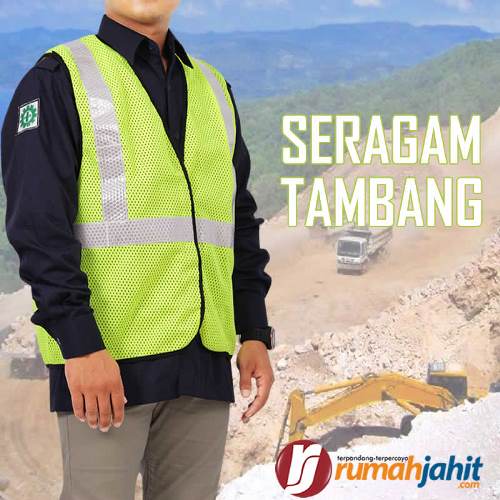 Pesan Pakaian Tambang di RumahJahit | Wearpack Tambang