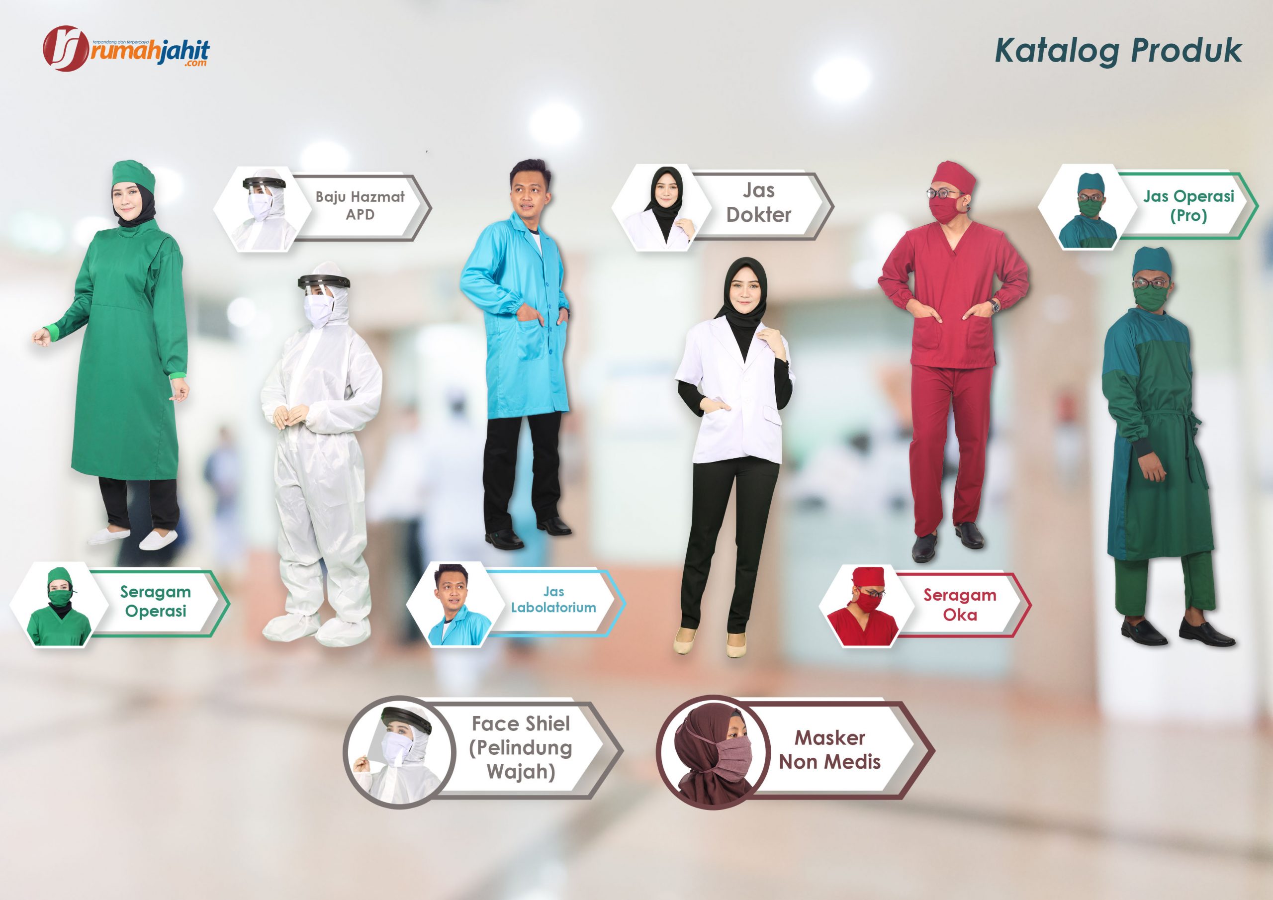 Konveksi Seragam Rumah Sakit | Pakaian Rumah Sakit