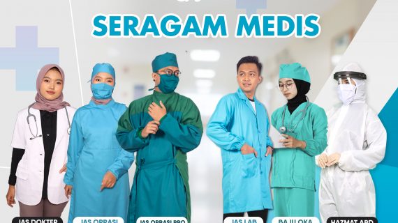 Pesan Seragam Medis di RumahJahit | Pakaian Medis