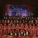 Perpaduan Jubah Merah dan Motif Batik pada Toga Wisuda ICI (Institut Citra Internasional)