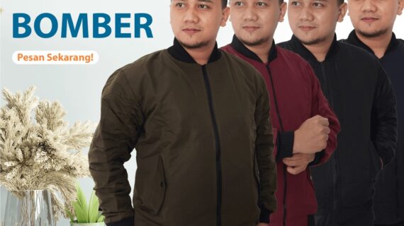 Pesan Jaket Bomber di RumahJahit | Konveksi Jaket