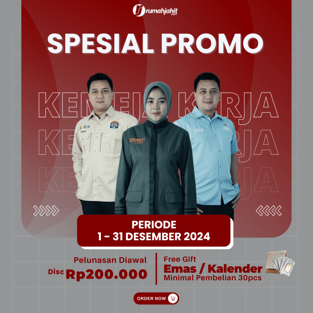 PROMO DESEMBER KEMEJA KERJA