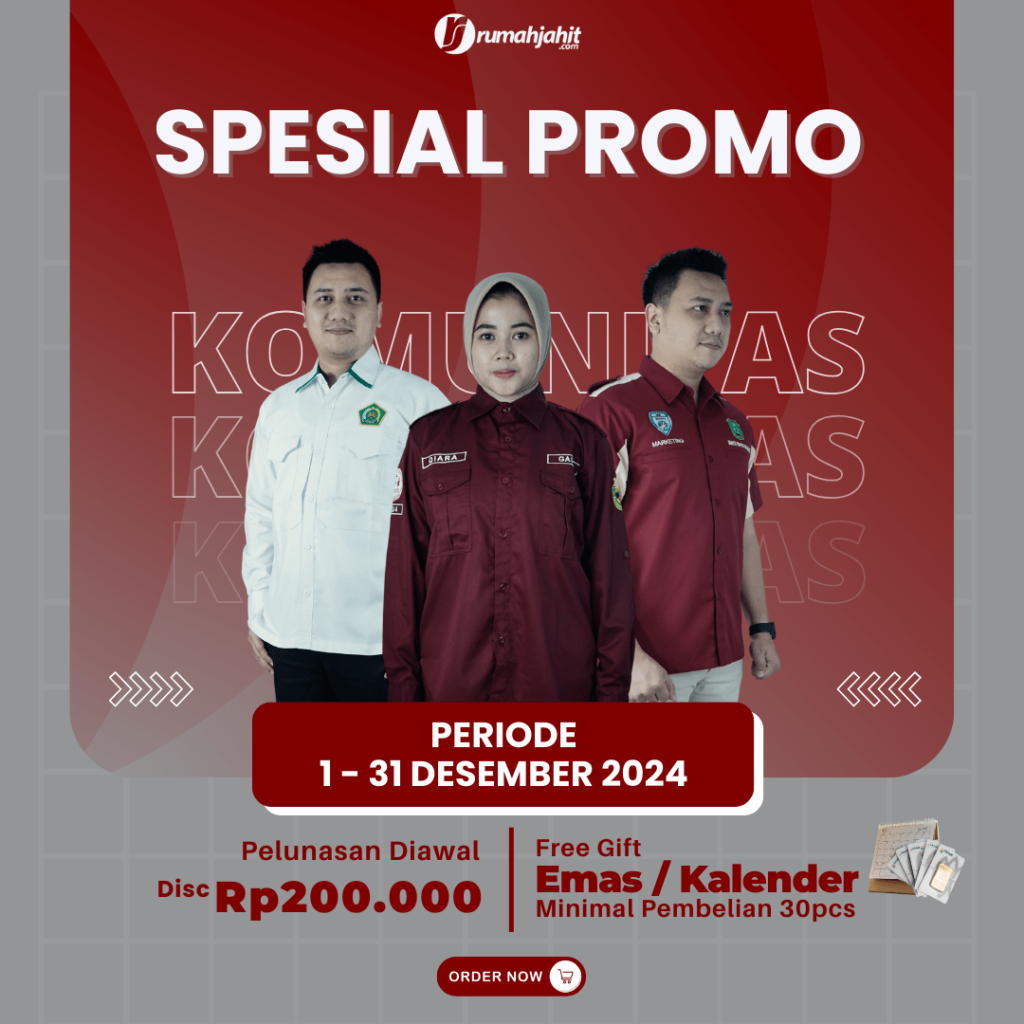 PROMO DESEMBER KEMEJA KOMUNITAS