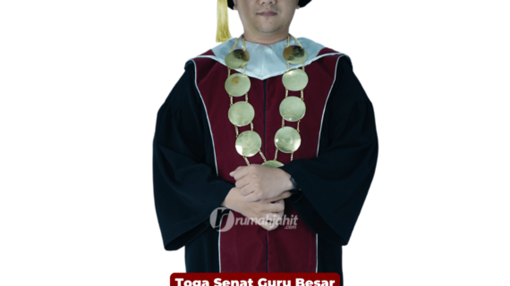 Baju Toga Guru Besar | Keunggulan Bahan Super Jetblack