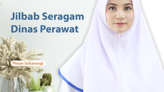 Pesan Kerudung Dinas Perawat di RumahJahit | Bergo Perawat