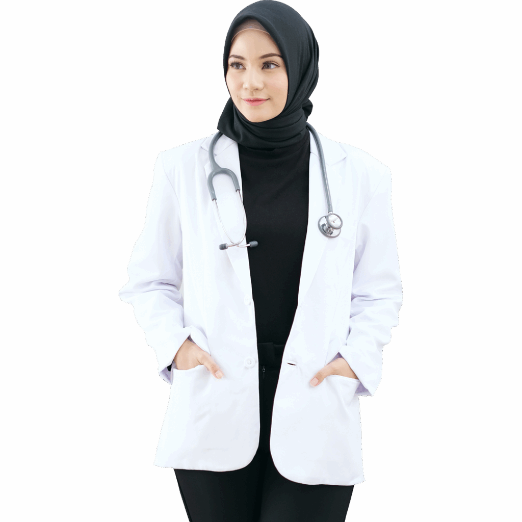 seragam rumah sakit jas dokter