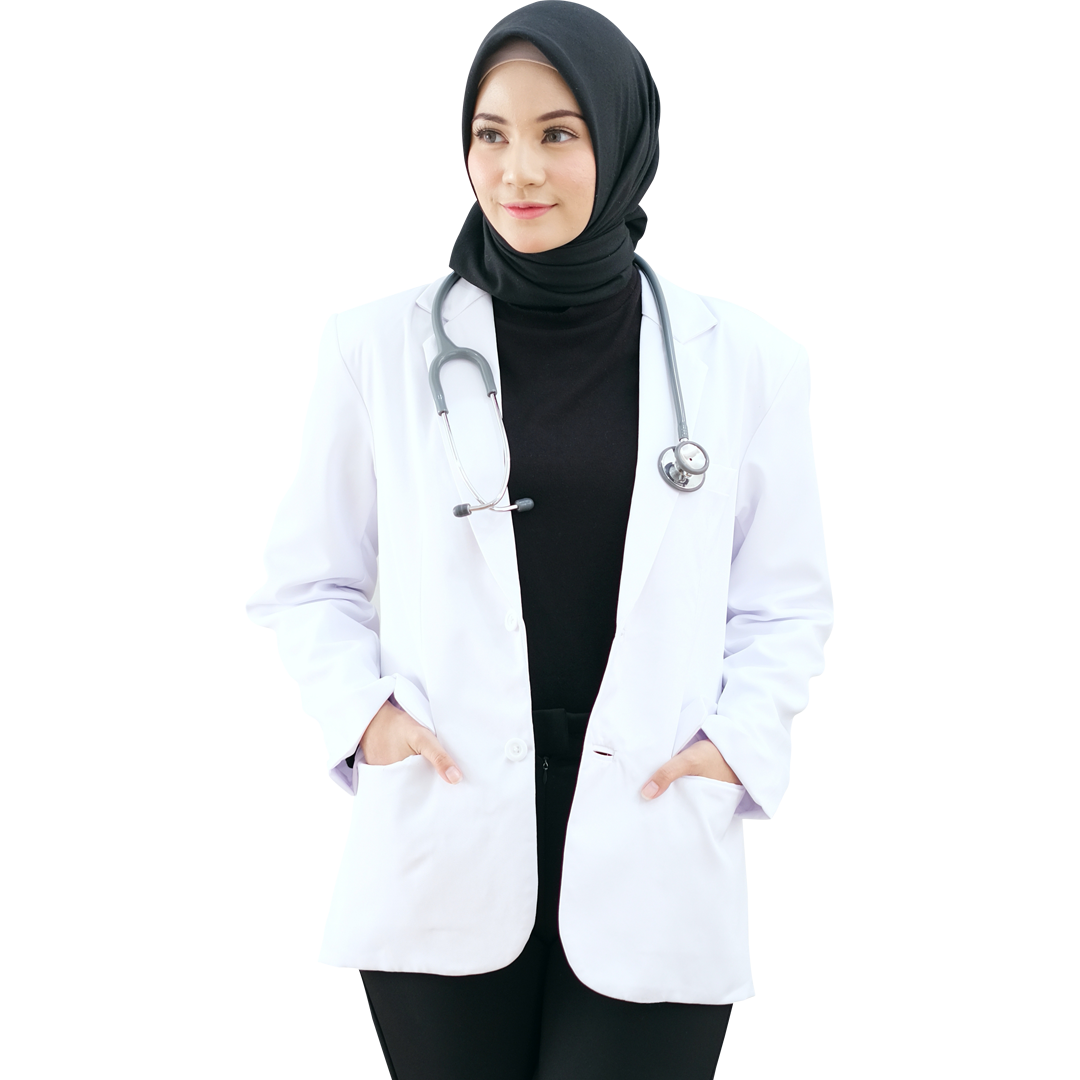 seragam rumah sakit jas dokter