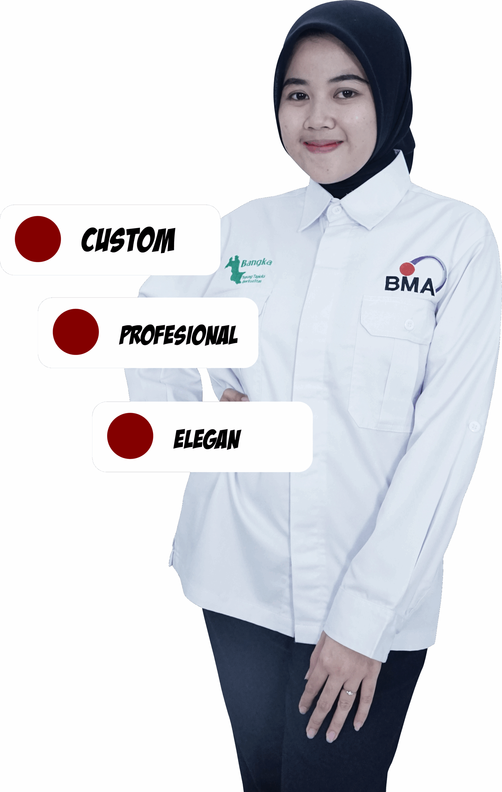 seragam kantor custom