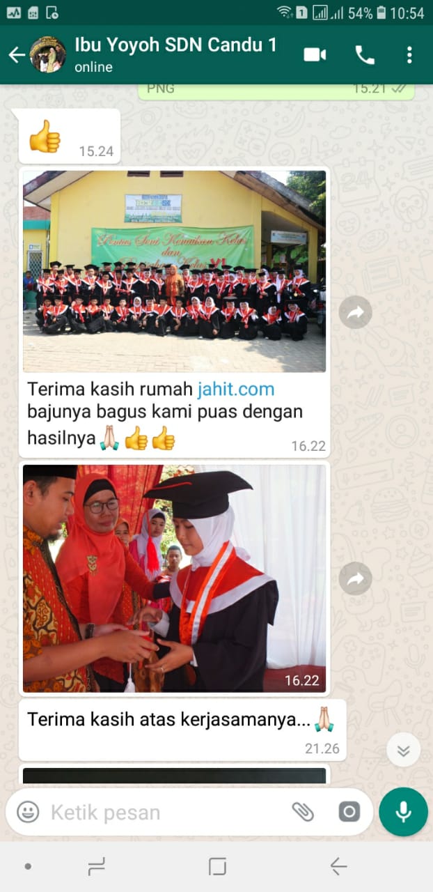 testimoni toga wisuda 2